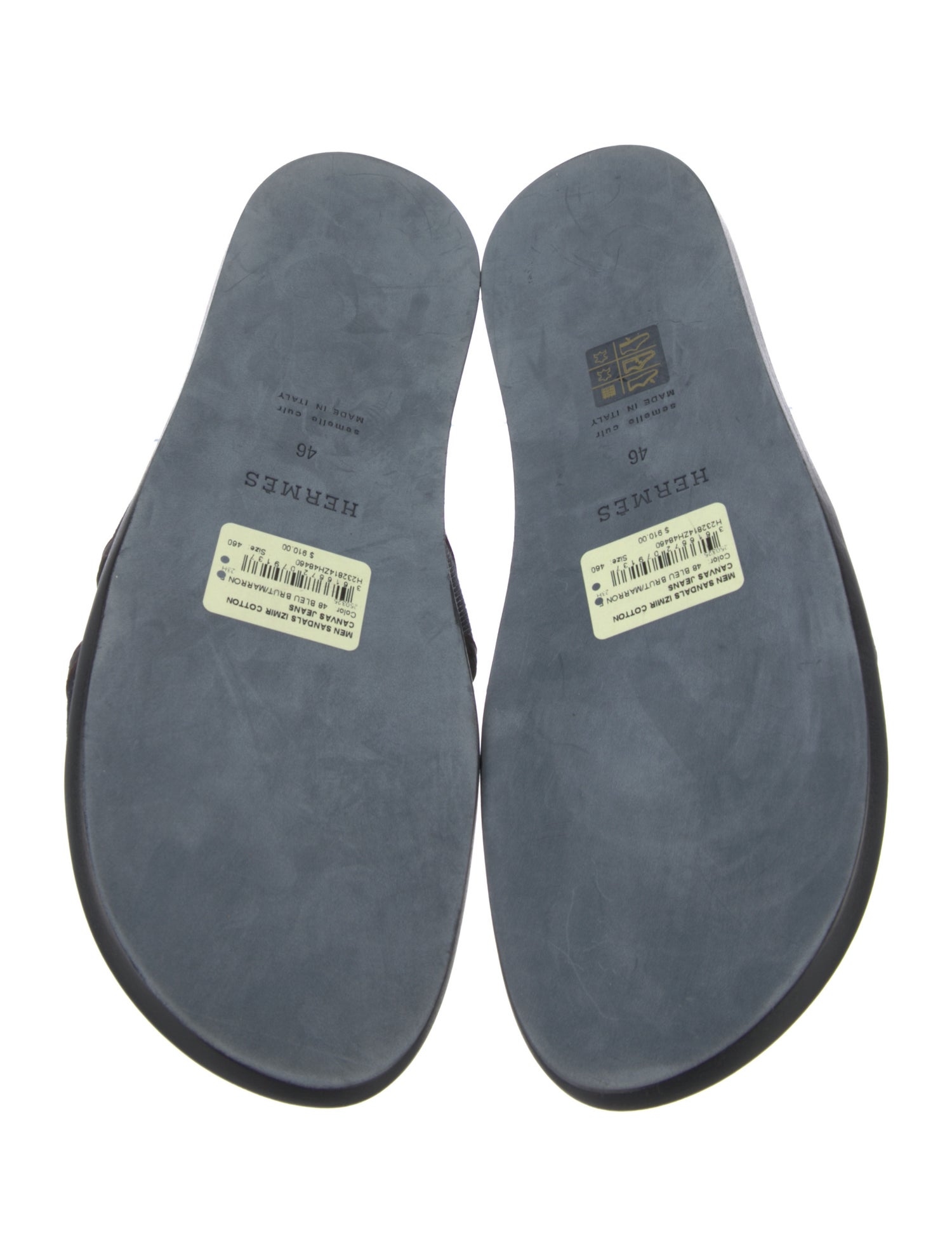 Hermès Izmir Denim Slides